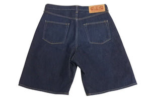A BATHING APE アベイシングエイプ ショートパンツ パンツ デニム ブルー レッド 星サイズ L 美品 中古 4c072911 
