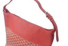画像をギャラリービューアに読み込む, 極美品 GOYARD ゴヤール グレナディン ワンショルダーバッグ LUY020131 レザー PVC レッド シルバー金具 中古 4c072976