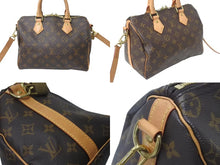 Load image into Gallery viewer, 極美品 LOUIS VUITTON ルイヴィトン スピーディ バンドリエール25 ハンドバッグ M41113 2WAY ショルダー モノグラム ブラウン 新型 中古4c072977