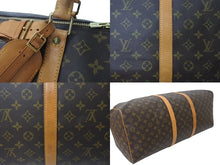 Load image into Gallery viewer, LOUIS VUITTON ルイヴィトン キーポル60 ボストンバッグ M41422 モノグラム ブラウン PVCコーティングキャンバス ヌメ革 美品 中古 4c072979