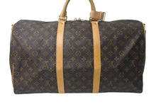 Load image into Gallery viewer, LOUIS VUITTON ルイヴィトン キーポルバンドリエール50 ボストンバッグ M41416 モノグラムキャンバス ブラウン 美品 中古 4c072980