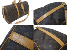 Load image into Gallery viewer, LOUIS VUITTON ルイヴィトン キーポルバンドリエール50 ボストンバッグ M41416 モノグラムキャンバス ブラウン 美品 中古 4c072980