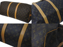 Load image into Gallery viewer, LOUIS VUITTON ルイヴィトン キーポルバンドリエール50 ボストンバッグ M41416 モノグラムキャンバス ブラウン 美品 中古 4c072980
