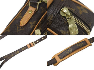 LOUIS VUITTON ルイヴィトン アマゾン ショルダーバッグ モノグラム M45236 ブラウン ゴールド金具 美品 中古 4c072983
