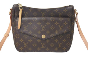 極美品 LOUIS VUITTON ルイヴィトン マビヨン モノグラム ショルダーバッグ モノグラムキャンバス M41679 ブラウン 中古 4c072985