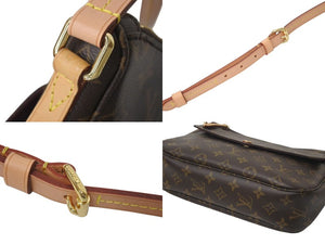 極美品 LOUIS VUITTON ルイヴィトン マビヨン モノグラム ショルダーバッグ モノグラムキャンバス M41679 ブラウン 中古 4c072985