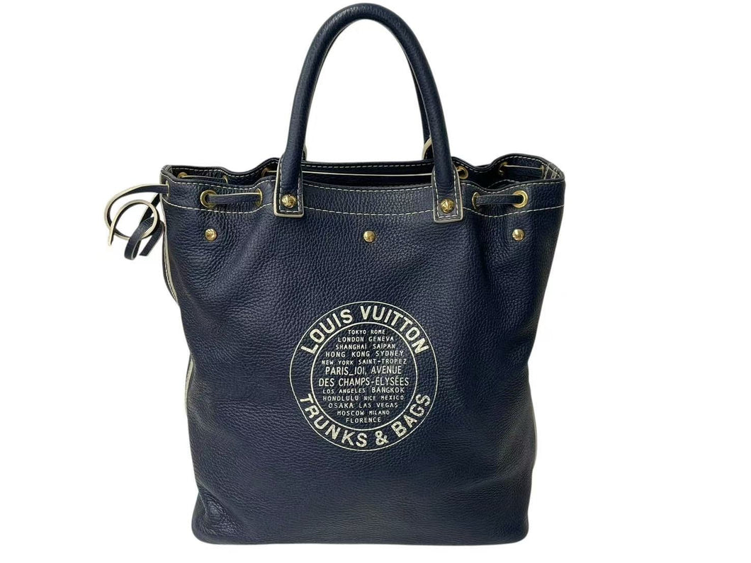 LOUIS VUITTON ルイヴィトン トバゴ シューバッグ トートバッグ ハンドバッグ M95149 ゴールド金具 美品 中古 4c072988