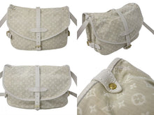 Load image into Gallery viewer, LOUIS VUITTON ルイ ヴィトン ソミュール30 ショルダーバッグ モノグラムミニラン ベージュ レディー M95314 美品 中古 4c072989