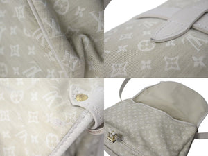 LOUIS VUITTON ルイ ヴィトン ソミュール30 ショルダーバッグ モノグラムミニラン ベージュ レディー M95314 美品 中古 4c072989