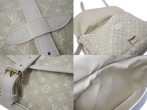 LOUIS VUITTON ルイ ヴィトン ソミュール30 ショルダーバッグ モノグラムミニラン ベージュ レディー M95314 美品 中古 4c072989