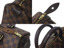 Load image into Gallery viewer, 極美品 LOUIS VUITTON ルイヴィトン スピーディ30 ハンドバッグ ダミエ N41531 ゴールド金具 ブラウン 中古 4c072991