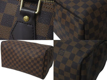 Load image into Gallery viewer, 極美品 LOUIS VUITTON ルイヴィトン スピーディ30 ハンドバッグ ダミエ N41531 ゴールド金具 ブラウン 中古 4c072991