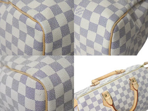 LOUIS VUITTON ルイヴィトン ダミエ アズール スピーディ 30 ハンドバッグ N41374 美品 中古 4c072992