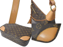 Load image into Gallery viewer, 極美品 LOUIS VUITTON ルイヴィトン ブローニュ30 ショルダーバッグ M51265 モノグラム PVC レザー ゴールド金具 ブラウン 中古 4c072994