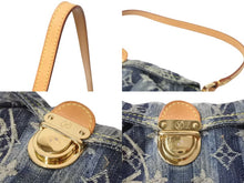 Load image into Gallery viewer, LOUIS VUITTON ルイ ヴィトン ミニプリーティ レイエ ショルダーバッグ M95333 モノグラムデニム ブルー 美品 中古 4c072995