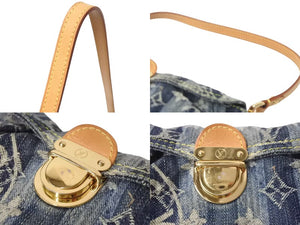 LOUIS VUITTON ルイ ヴィトン ミニプリーティ レイエ ショルダーバッグ M95333 モノグラムデニム ブルー 美品 中古 4c072995