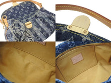 Load image into Gallery viewer, LOUIS VUITTON ルイ ヴィトン ミニプリーティ レイエ ショルダーバッグ M95333 モノグラムデニム ブルー 美品 中古 4c072995