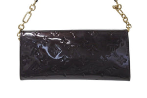 LOUIS VUITTON ルイヴィトン ヴェルニ サンセット ブルーバード ハンドバッグ M93542 アマラント エナメル 良品 中古 4c073001