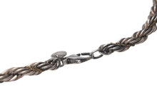 Load image into Gallery viewer, TIFFANY&amp;Co. ティファニー スクリュー ツイスト チェーン ネックレス コンビ シルバー925 イエローゴールド K18YG SV925 45.6g ジュエリー 美品 中古 4c073002 正規品