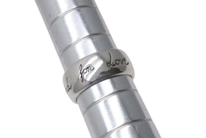 GUCCI グッチ リング BLIND FOR LOVE RING 指輪 10g 16.5号 シルバー925 スターリング 中古 4c073003 