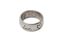 画像をギャラリービューアに読み込む, GUCCI グッチ リング BLIND FOR LOVE RING 指輪 10g 16.5号 シルバー925 スターリング 中古 4c073003 