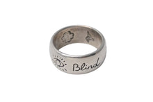 画像をギャラリービューアに読み込む, GUCCI グッチ リング BLIND FOR LOVE RING 指輪 10g 16.5号 シルバー925 スターリング 中古 4c073003 