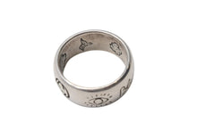 画像をギャラリービューアに読み込む, GUCCI グッチ リング BLIND FOR LOVE RING 指輪 10g 16.5号 シルバー925 スターリング 中古 4c073003 