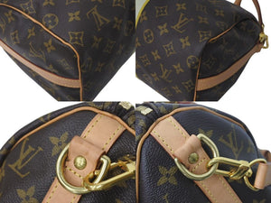 極美品 LOUIS VUITTON ルイヴィトン スピーディ イニシャル入り バンドリエール25 ハンドバッグ M41113 2WAY モノグラム 新型 中古4c073009