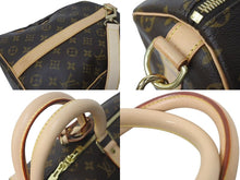 Load image into Gallery viewer, 極美品 LOUIS VUITTON ルイヴィトン キーポル バンドリエール 50 ボストンバッグ M41416 モノグラム ブラウン 中古 4c073010