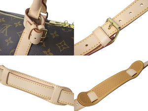 極美品 LOUIS VUITTON ルイヴィトン キーポル バンドリエール 50 ボストンバッグ M41416 モノグラム ブラウン 中古 4c073010