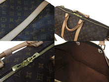 Load image into Gallery viewer, 極美品 LOUIS VUITTON ルイヴィトン キーポル バンドリエール 50 ボストンバッグ M41416 モノグラム ブラウン 中古 4c073010