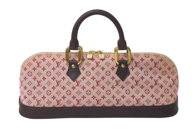 LOUIS VUITTON ルイヴィトン アルマ ロン チェリー ハンドバッグ モノグラムミニ M92207 チェリー ゴールド金具 美品 中古 4c073011