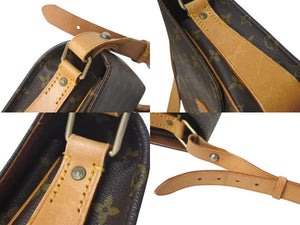 LOUIS VUITTON ルイ ヴィトン カルトシエールMM ショルダーバッグ M51253 モノグラムキャンバス ブラウン 美品 中古 4c073012
