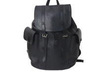 Load image into Gallery viewer, 極美品 LOUISVUITTON ルイヴィトン クリストファーMM リュック バックパック M50159 エピレザー ノワール シルバー 中古 4c073022