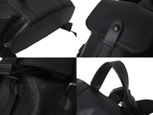 Load image into Gallery viewer, 極美品 LOUISVUITTON ルイヴィトン クリストファーMM リュック バックパック M50159 エピレザー ノワール シルバー 中古 4c073022