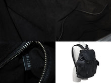 Load image into Gallery viewer, 極美品 LOUISVUITTON ルイヴィトン クリストファーMM リュック バックパック M50159 エピレザー ノワール シルバー 中古 4c073022
