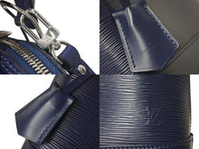 Load image into Gallery viewer, 極美品 LOUIS VUITTON ルイヴィトン アルマBB 2WAYバッグ ハンドバッグ ショルダーバッグ M40862 IC エピレザー ネイビー 中古 4c073025