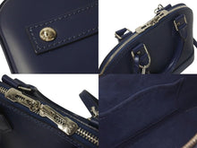 Load image into Gallery viewer, 極美品 LOUIS VUITTON ルイヴィトン アルマBB 2WAYバッグ ハンドバッグ ショルダーバッグ M40862 IC エピレザー ネイビー 中古 4c073025