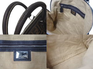FENDI フェンディ ズッカ柄 ハンドバッグ トートバッグ