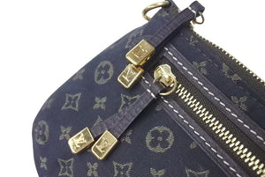 極美品 LOUIS VUITTON ルイヴィトン ミニアクセソワール M95668 ミニポシェット アクセサリーポーチ ブラウン ゴールド金具 中古 4c073030