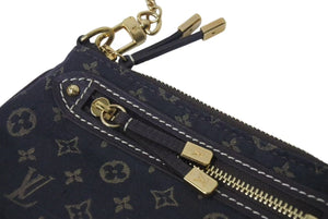 極美品 LOUIS VUITTON ルイヴィトン ミニアクセソワール M95668 ミニポシェット アクセサリーポーチ ブラウン ゴールド金具 中古 4c073030