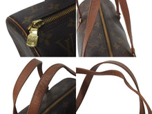 Load image into Gallery viewer, LOUIS VUITTON ルイヴィトン ハンドバック パピヨン30 GM 筒型 モノグラム M51365 ゴールド金具 ブラウン 美品 中古 4c073032