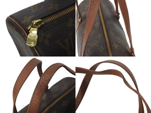 LOUIS VUITTON ルイヴィトン ハンドバック パピヨン30 GM 筒型 モノグラム M51365 ゴールド金具 ブラウン 美品 中古 4c073032