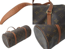Load image into Gallery viewer, LOUIS VUITTON ルイヴィトン ハンドバック パピヨン30 GM 筒型 モノグラム M51365 ゴールド金具 ブラウン 美品 中古 4c073032