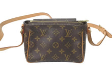 Load image into Gallery viewer, LOUIS VUITTON ルイヴィトン ショルダーバッグ M51165 ヴィバシテPM ブラウン モノグラム ゴールド金具 美品 中古 4c073034
