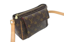 Load image into Gallery viewer, LOUIS VUITTON ルイヴィトン ショルダーバッグ M51165 ヴィバシテPM ブラウン モノグラム ゴールド金具 美品 中古 4c073034
