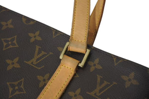 LOUIS VUITTON ルイ ヴィトン ヴァヴァンGM トートバッグ M51170 モノグラム PVC レザー ブラウン 美品 中古 4c073036