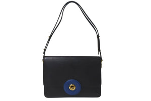 LOUIS VUITTON ルイヴィトン フリーラン エピ ワンショルダーバッグ M52415 ブラック ブルー エピレザー ゴールド金具 ロゴ 美品 中古 4c073037