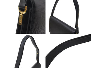 LOUIS VUITTON ルイヴィトン フリーラン エピ ワンショルダーバッグ M52415 ブラック ブルー エピレザー ゴールド金具 ロゴ 美品 中古 4c073037