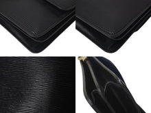 画像をギャラリービューアに読み込む, LOUIS VUITTON ルイヴィトン フリーラン エピ ワンショルダーバッグ M52415 ブラック ブルー エピレザー ゴールド金具 ロゴ 美品 中古 4c073037